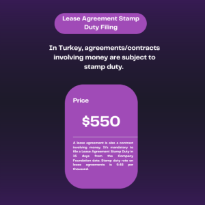 Lease Agreement Stamp Duty Filing